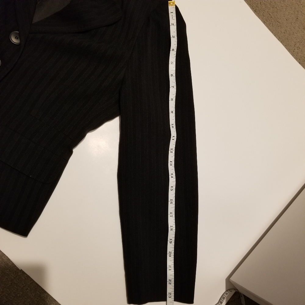 Basque Petite 4 button peplum Jacket size … - Picture 8 of 8